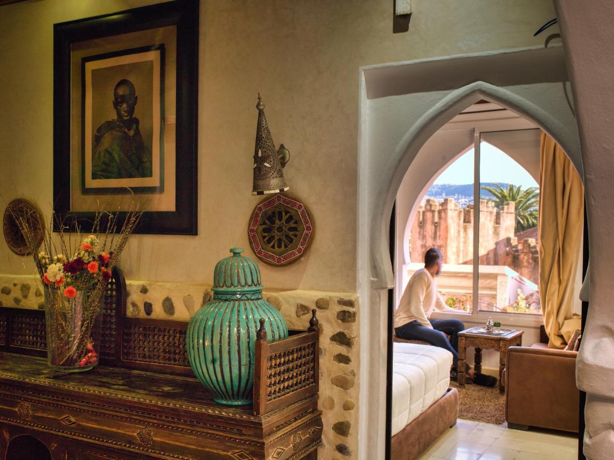 Riad Hicham Chefchaouen Bagian luar foto