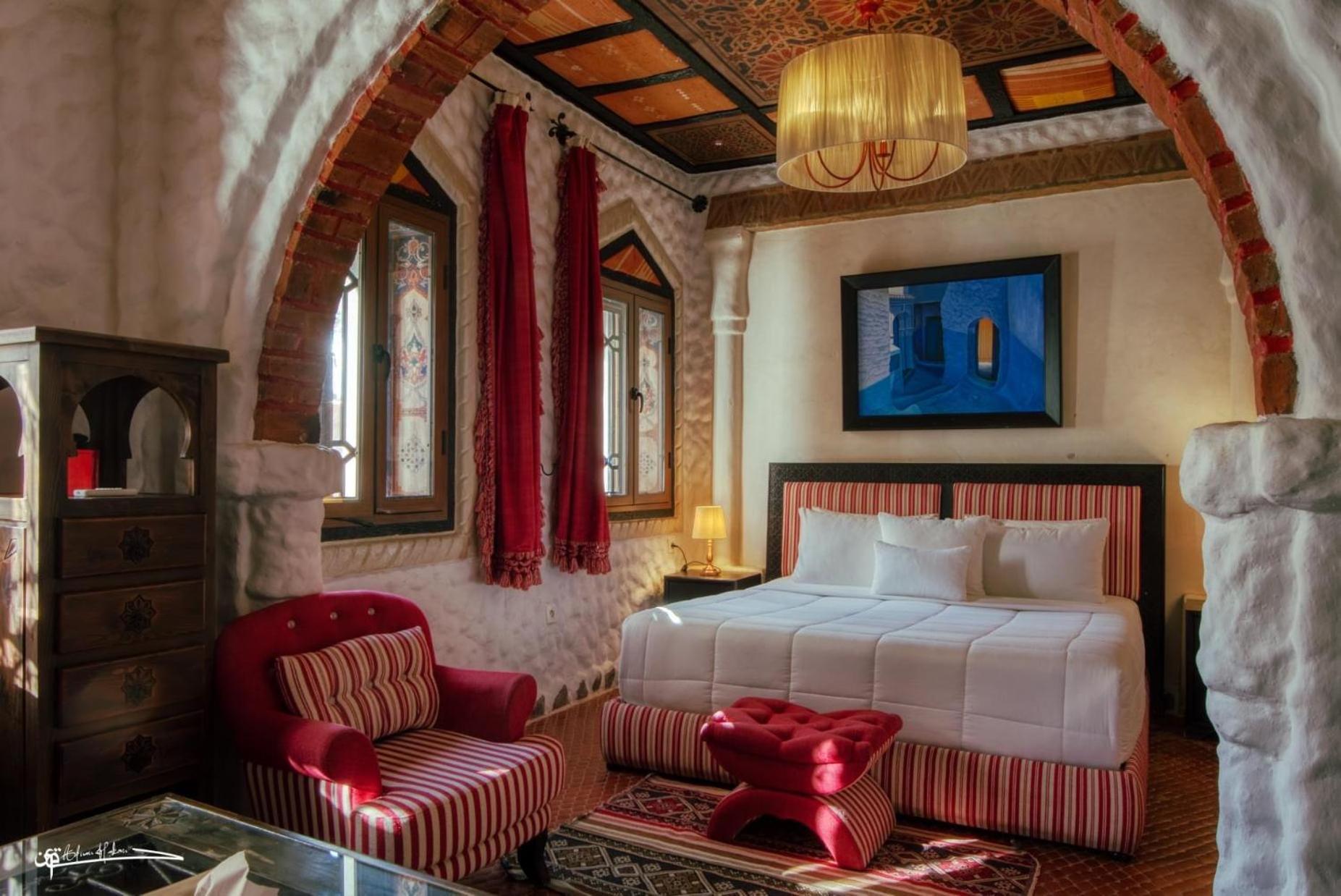 Riad Hicham Chefchaouen Bagian luar foto